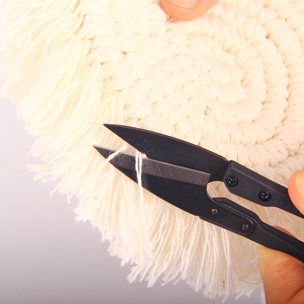 Высококачественные U-образные швейные инструменты из углеродистой стали T10 для вышивки, ножницы, резак для ниток с ручкой ТПР