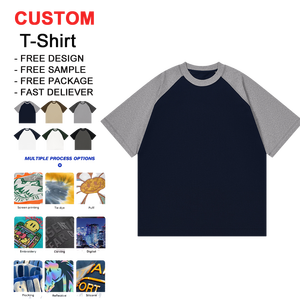 Bulk Wholesale Custom Digital Print Blank Promotional Oversized Summer Casual Knitted Fashion T Shirts High Quality Fashion