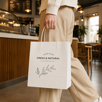 Envase Biodegradable para Pizza, Pastel, Postre, Repostería, Ecológico, de Lujo, Certificado para Uso Alimentario, Libre de BPA, No Tóxico, Reciclable, con Asa Retorcida