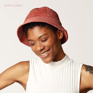 Corduroy Bucket <b>Hat</b> 100% Cotton Unisex Outdoor Spring <b>Summer</b> Sun Protection Headwear - Product Image 5