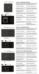 2025スマート製品インド標準WiFi /<span class=keywords><strong>Zigbee</strong></span>/<span class=keywords><strong>Zwave</strong></span>スイッチタッチパネルAlexa互換性のあるN & Lスマートウォールスイッチスマートホームアイテム - Product Image 3