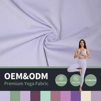 Tela Deportiva de Nailon y Elastano, Transpirable, Elástica en 4 Direcciones, Suave al Tacto, para Yoga