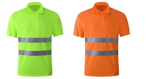 Camiseta de Trabajo de Alta Visibilidad Personalizada para Hombre, Regalo Empresarial Promocional, Tallas S-7XL, Reflectante, con Logotipo y Texto - Product Image 5