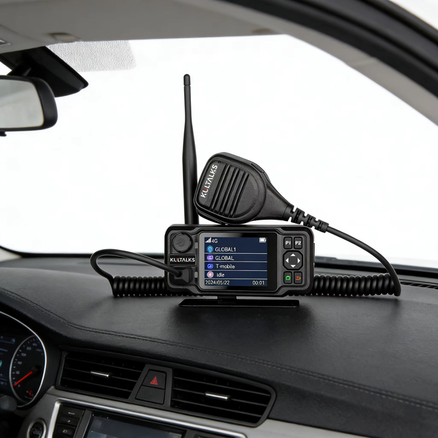KM-8900 POC Global Walkie Talkie 4G LTE PTT Two-Way Radio Call Long Range Talkie Walkie De 100 km Mini Car Radio