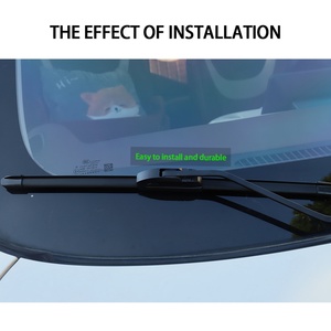 ASLAM Best Seller Auto Universal Flat Universal Windshield Wiper Blade Made of Natural Rubber Car Windscreen Wipers - Product Image 3