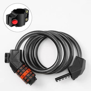 Flexible Bicycle Cable <strong>Lock</strong> with 5 - Digit <strong>Security</strong> <strong>Code</strong> on Sale - Product Image 4