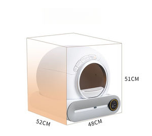 Caja de Arena para Gatos Eléctrica sin Olor, Inodoro Automático para Gatos con Temporizador, Control por Aplicación, 9L, Caja de Arena Autolimpiable Inteligente - Product Image 6