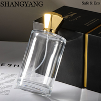 Flacons de parfum en verre cylindriques de haute qualité 30ml 50ml 100ml avec pompe pulvérisatrice et joint en cristal – En stock pour Cologne et Parfum