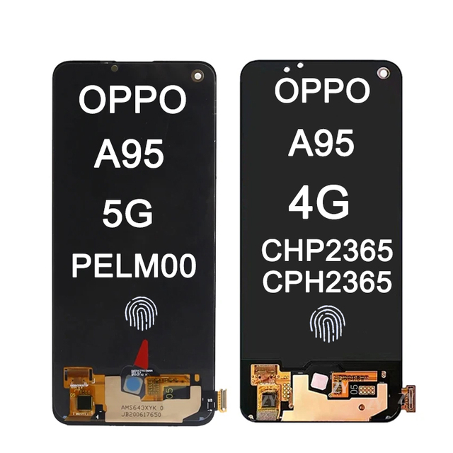 Super AMOLED Display for OPPO A95 4G Touch Screen Panel OPPO A95 5G OLED Display OPPO LCD Screen Replacement CHP2365 CPH2365