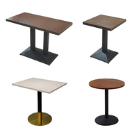 Ensemble de Tables et chaises de Restaurant, meubles de salle à manger en bois sur mesure pour café et café