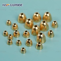 Brass Pike Tube Coneheads pour Bauer Flies perles de cône en laiton tête de pêche à la mouche