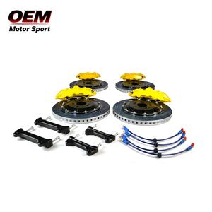 Kit d'étriers de frein jaunes Mercedes GT6+GT4 en fonte – Amélioration sportive pour les modèles C-Class, E-Class, GLC, GLE, CLA, GLA - Product Image 2