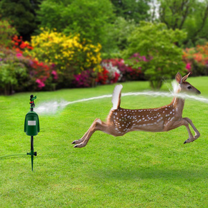 Motion Activated Animal Repellent Sprinkler - Yard & Garden Protection From Cats, Deer, Squirrels