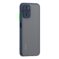 Coque arrière en TPU mat givré, acrylique rigide, PC fumé, prix bas, pour Xiaomi Redmi Note10 4G Note 10S version indienne