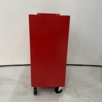 Chariot à outils avec tiroirs profonds, armoire à outils roulante à 5 tiroirs, établi mobile verrouillable en acier, rangement de garage, 3 tiroirs peu profonds, 2 tiroirs profonds