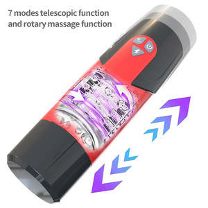 Juguetes sexuales para masturbación de hombres, vagina de bolsillo para venta, dispositivo de agrandar, vibrador de manos libres para sexo vaginal, copas Wiederaufladbar USB - Product Image 3