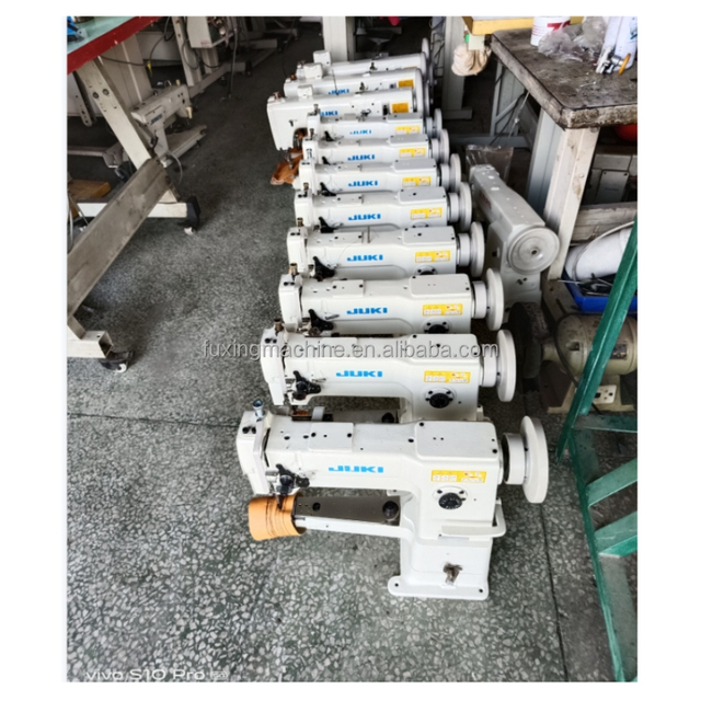 Japan Brand Used Jukis 246 Industrial Electronic Sewing Machine Leather Special Sewing Machine