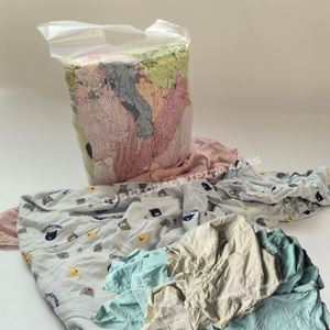 Trapo Industrial Mutilado, Bolsa de 20 Kg, Trapos de Algodón 100% para Limpieza Marina, Trapos de Algodón de Color Claro para Limpiar, Trapos de Camiseta - Product Image 1