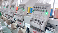 CHUANGJIA — tube/t-shirt/chapeau, machine à broderie, 6 têtes, 12 aiguilles