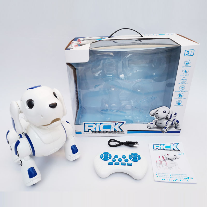 インテリジェントロックロボット犬2.4GRC歌う & 踊るロボット