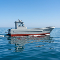 Bateaux de travail en aluminium de 11 m/36 pieds fabriqués par Grandsea, fabricants de bateaux de travail offshore à bas prix à vendre