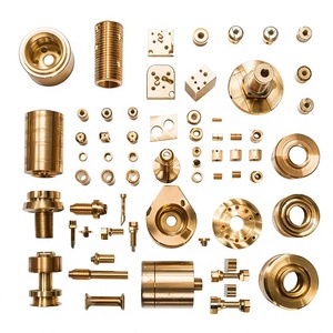 Piezas de torneado CNC de latón OEM Prototipo rápido Mini CNC Piezas de metal Servicio de repuesto de precisión personalizado Proveedor de engranajes de cobre Piezas CNC - Product Image 1