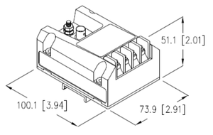 Capteur à courants de Foucault KEHAO KH900 à haute efficacité avec garantie d'un an, système à trois fils 4-20mA, capteur de proximité MOD288865 - Product Image 3