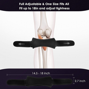 Ceinture de soulagement de la douleur au genou et stabilisateur de rotule Genouillère Support de genouillères premium - Product Image 5
