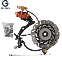 Disque de frein arrière de 240 mm pour kit de frein à étrier de moto, kit de frein à disque de moto