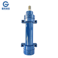 Cylindre hydraulique personnalisé à double action, cylindre hydraulique industriel d'ingénierie à haute performance