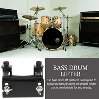 Accessoires de plateforme pour batterie : Pièces métalliques de rehaussement pour basses