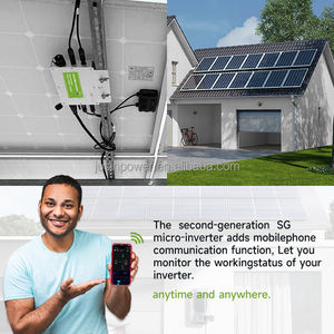 Germania VDE MicroInverter Wifi <span class=keywords><strong>300W</strong></span> 350W 400W MPPT IP65 Waterpoof Grid Tie Micro Inverter solare per pannello solare micro inverter - Product Image 5