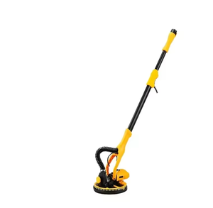 220伏电动干墙砂光机可伸缩手柄双灯DIY腻子砂光机用于墙壁抛光手持皮带抛光 - Product Image 6