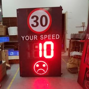 Placa Digital de límite de velocidad Solar de tráfico directo de fábrica, Radar con pantalla de matrícula, señal - Product Image 3