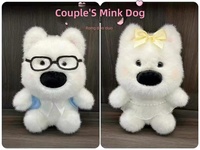 Peluche Ours Kawaii de petite taille en coton PP ultra doux, anti-stress, pour lancer de mariage, sac en peluche
