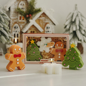 Juego de Regalos de Navidad, Decoración para el Hogar, Copo de Nieve, Árbol de Navidad, Aromaterapia, Velas Perfumadas Decorativas de Cera de Soja y Parafina - Product Image 5