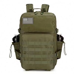 Sacs à dos de randonnée imperméables pour l'extérieur, sacs de trekking avec logo OEM, sac à dos tactique de camping 900D Oxford 45L - Product Image 6