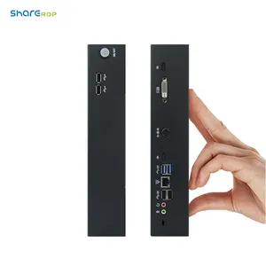 SHARE Custom Top H510 I3 10100 I5 10400 I7 10700 Barebone Computer Desktop Mini Ordinateur Cheap Brand PC 19V 12 V Mini PC TV