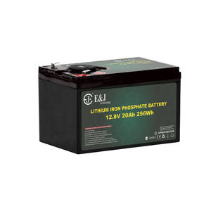 Baterai LiFePO4 12.8V 20Ah Deep Cycle, Dilengkapi Pengisi Daya USB & Pengukur Tegangan, Ringan untuk Memancing & Berkemah di Luar Ruangan - Product Image 5