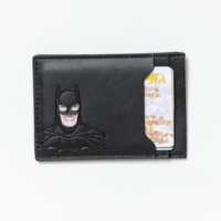 Penjepit Uang Multi-Kartu Pendek Klasik, Tempat Kartu Nama Sederhana untuk Pria, Dompet ID, Hadiah Bisnis Promosi yang Stylish
