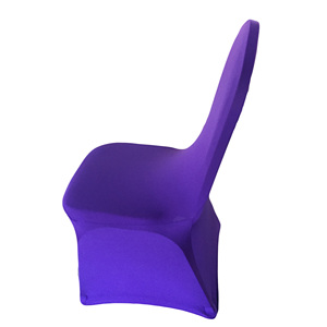 Blanc spandex <span class=keywords><strong>housse</strong></span> de <span class=keywords><strong>chaise</strong></span> <span class=keywords><strong>universelle</strong></span> pour les événements de mariage - Product Image 5