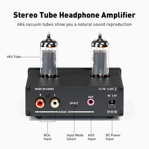 Fosi Audio P2 Amplificatore Integrato Portatile per Cuffie, Amplificatore a Valvole Mini HiFi Stereo con Bassa Rumorosità per Cuffie - Product Image 3