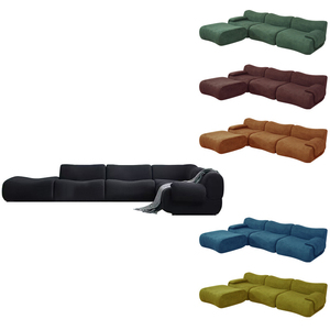 Ensemble de canapés modulaires compressés, combinaison moderne, meubles compressés sous vide en tissu pour salon, fabriqué en Chine, usine <span class=keywords><strong>Nankang</strong></span> - Product Image 3