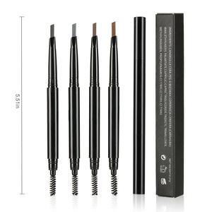 VV-33 Etichetta Personalizzata Matite Per Sopracciglia Sottile Impermeabile Private Label Triangolo Matita di Sopracciglio Con La Spazzola Per Eye Brow - Product Image 1