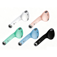Enceinte sans fil en forme d'écouteurs, Bluetooth, créative, cool, comme cadeau personnalisé