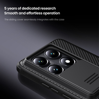 Étui de protection antichoc Nillkin CamShield Pro avec cache coulissant pour objectif d'appareil photo, nouveau modèle 2026, pour Xiaomi 17T
