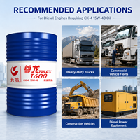 Huile moteur diesel pour usage intensif Sinopec T600 CK-4 15W-40, lubrifiant à faible teneur en cendres et longue durée de vie pour moteurs DPF Euro VI