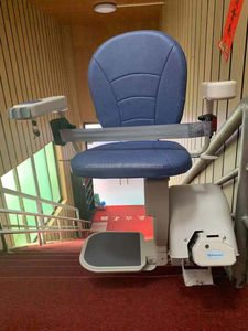 Fauteuil monte-<span class=keywords><strong>escalier</strong></span> motorisé à <span class=keywords><strong>prix</strong></span> d'usine <span class=keywords><strong>pour</strong></span> usage domestique, avec ceinture de sécurité et siège pivotant <span class=keywords><strong>pour</strong></span> personnes âgées et handicapées - Product Image 6