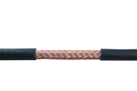Câble d'alimentation de sécurité haute performance anti-interférence 2 conducteurs 1,0 mm² en cuivre sans oxygène blindé RVVP ignifuge 300V/500V