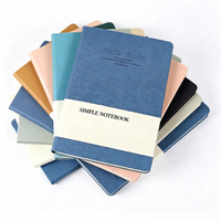 Carnet B5 personnalisé fait main style occidental, journal de luxe gaufré, carnet de composition simple non ligné pour bureau